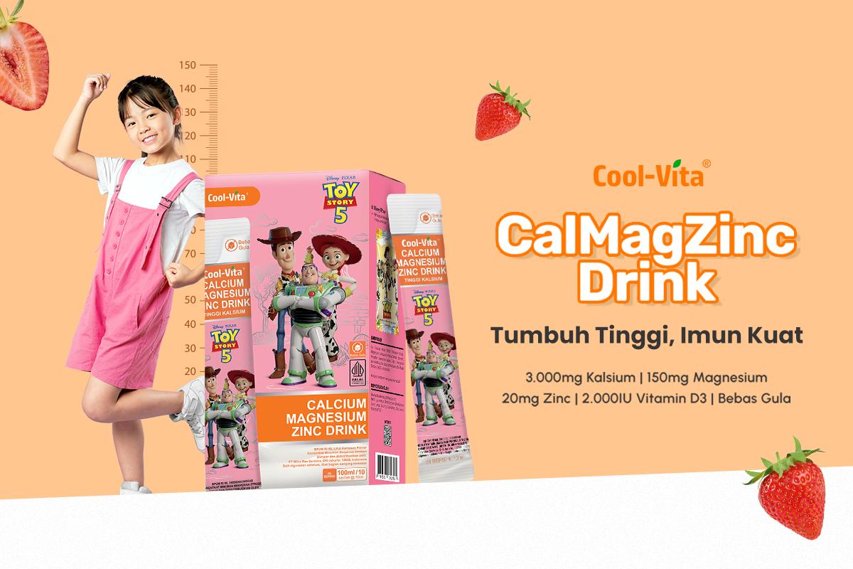 Cool-Vita Luncurkan Minuman Kalsium Pertama di Indonesia dalam Kemasan Sachet