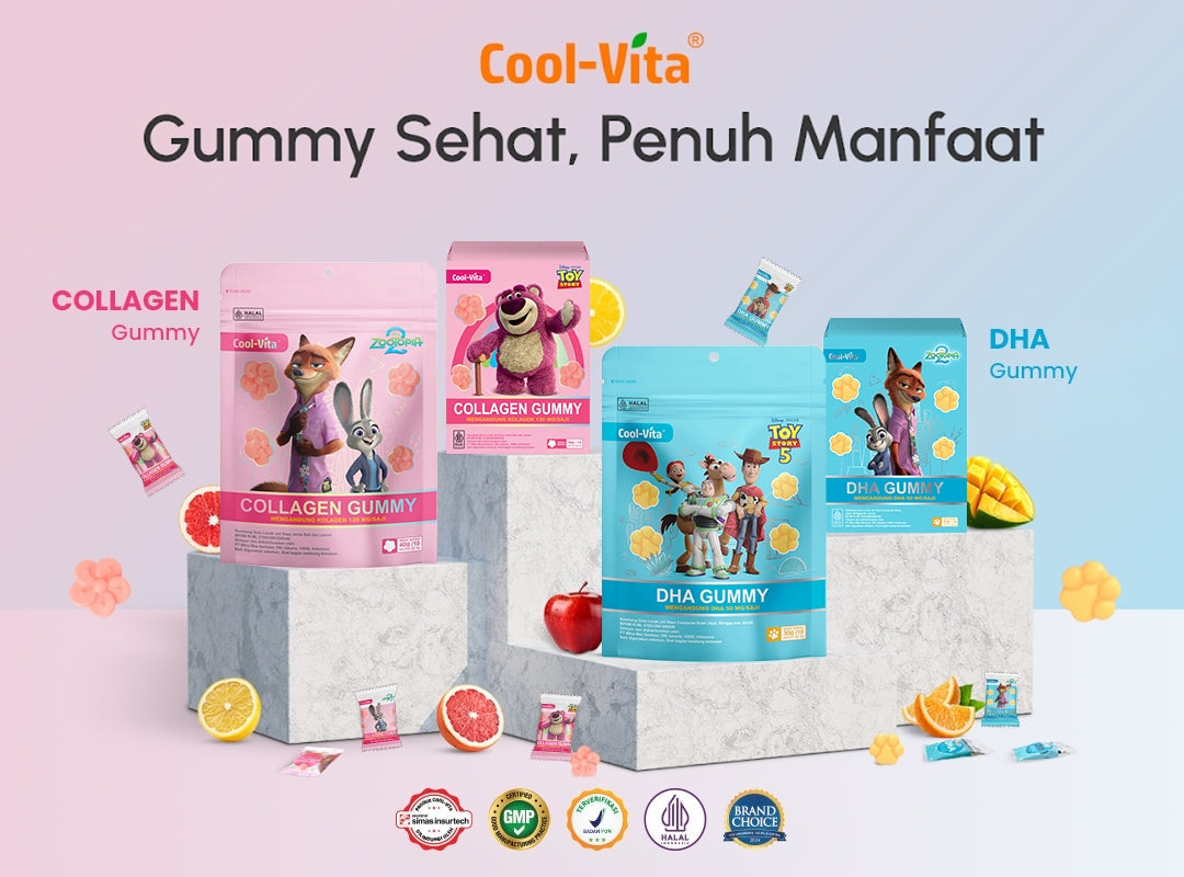 Peluncuran Cool-Vita Collagen Gummy dan Cool-Vita DHA Gummy: Gummy Sehat, Penuh Manfaat!