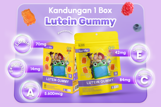 Cool-Vita Hadirkan Produk Baru, Lutein Gummy Untuk Menjaga Kesehatan Mata