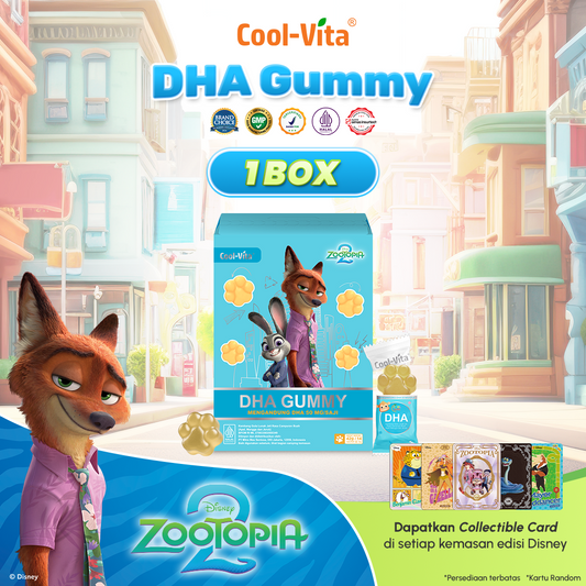 CoolVita DHA Gummy Box Disney Zootopia2