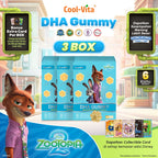 CoolVita DHA Gummy 3 Box Disney Zootopia2