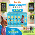 CoolVita DHA Gummy 4 Box Disney Zootopia2