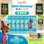 Coolvita DHA Gummy Sleeve Zootopia2 5 Box