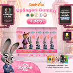 Coolvita Collagen Gummy Sleeve Zootopia2 4 Box