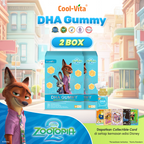 Coolvita DHA Gummy Zootopia2 2 box