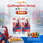 Coolvita Calcium Magnesium Zinc Drink Disney Spiderman Box Isi 10 Sachet (All In One) - Special Programs