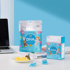 Coolvita DHA Gummy Rasa Mix Fruits Box isi 14 pcs (All In One)