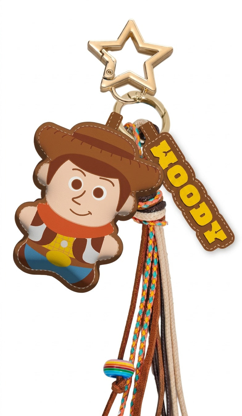 Disney· Pixar Toy Story 5 Woody Leather Tassel Charm