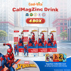Coolvita Calcium Magnesium Zinc Drink Disney Spiderman Box Isi 10 Sachet (All In One) - Special Programs