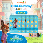 Coolvita DHA Gummy Sleeve Zootopia2 5 Box