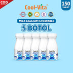 5 Botol Calcium chewable