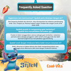 Coolvita Calcium Magnesium Zinc Drink Disney Stitch Box Isi 10 Variants 1,2,4,8