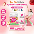 Coolvita Apple Cider Vinegar Gummy Box (All In One)