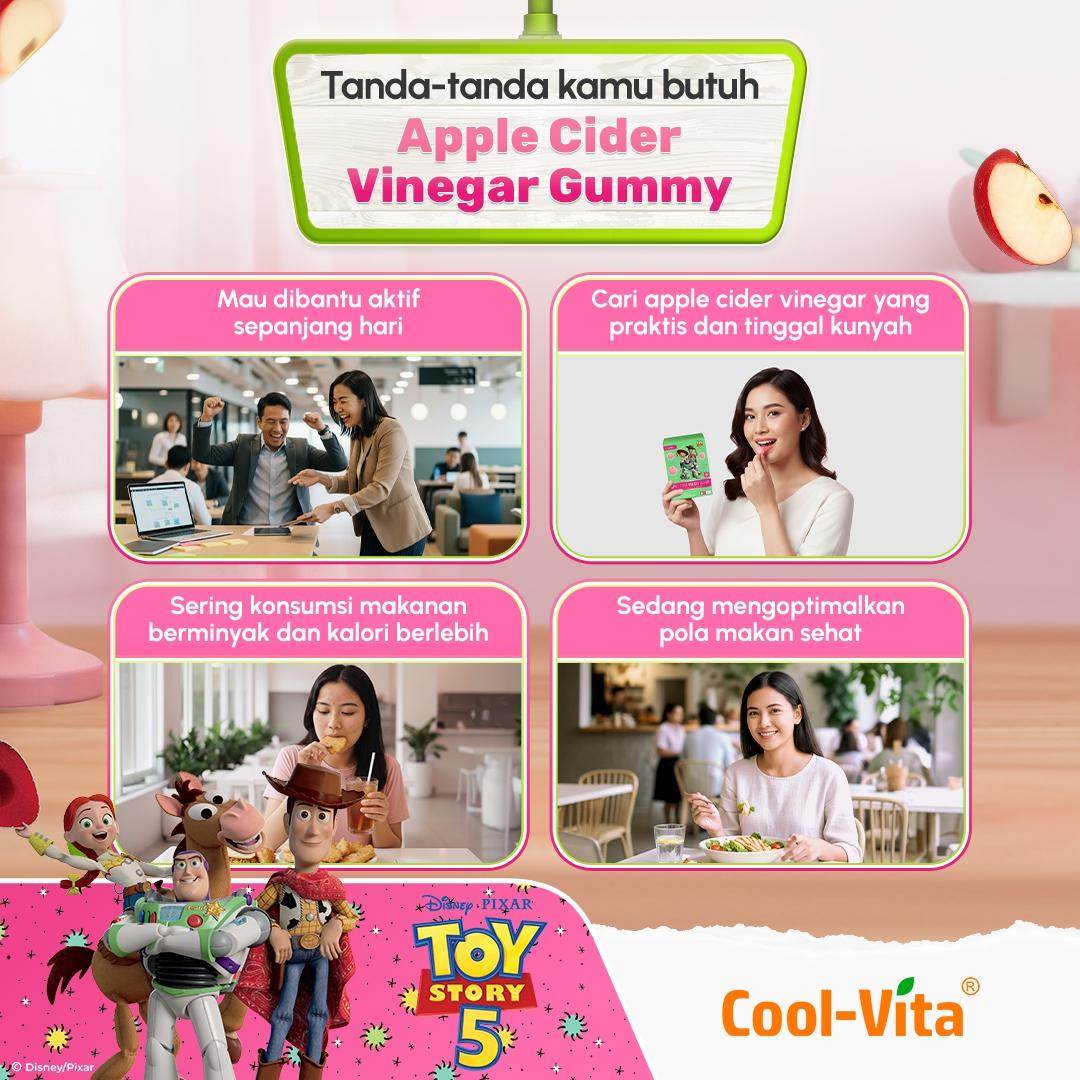 Apple Cider Vinegar Gummy Box Toy Story Series