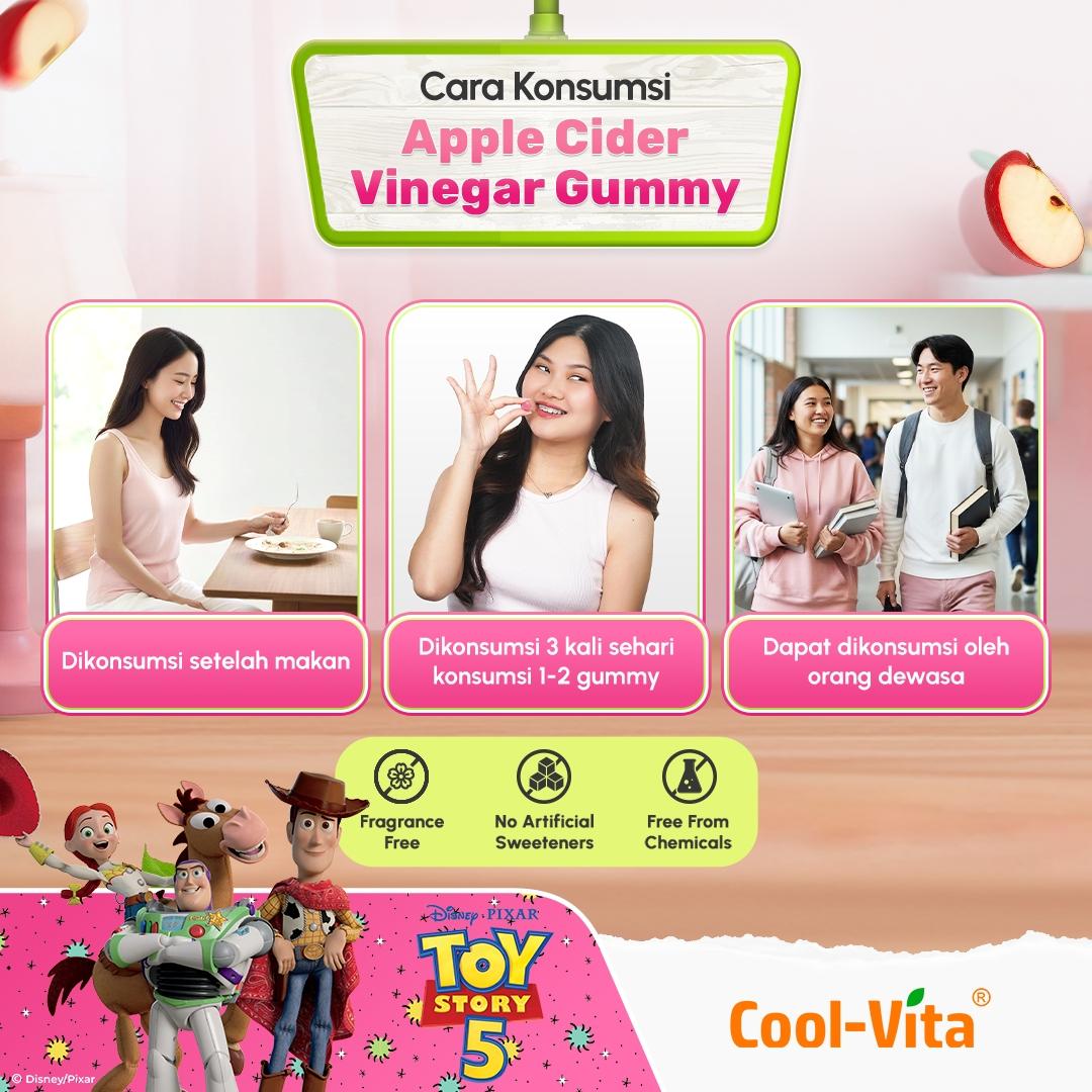Apple Cider Vinegar Gummy Box Toy Story Series
