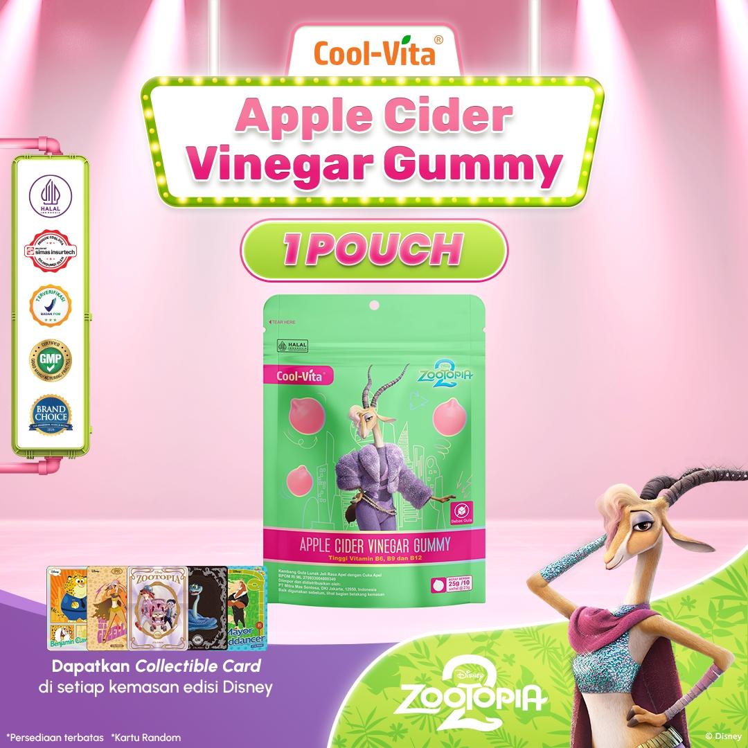 Apple Cider Vinegar Gummy Pouch Zootopia Series