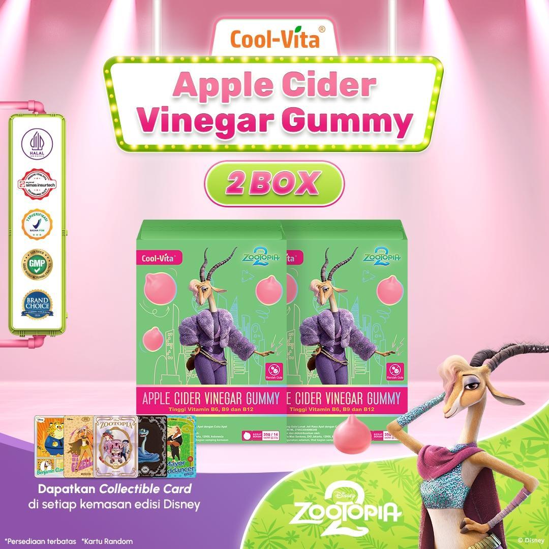 Apple Cider Vinegar Gummy Box Zootopia Series