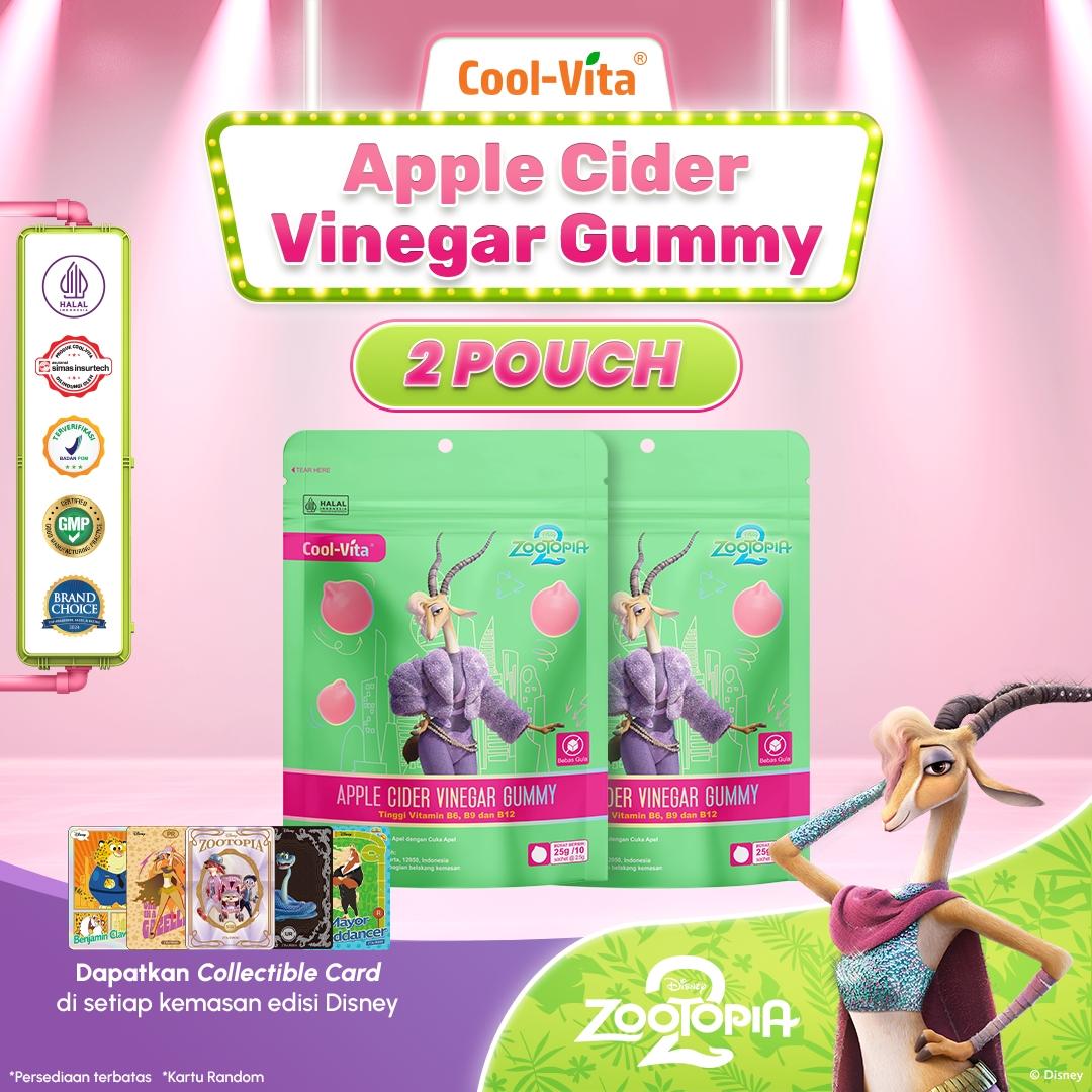 Apple Cider Vinegar Gummy Pouch Zootopia Series
