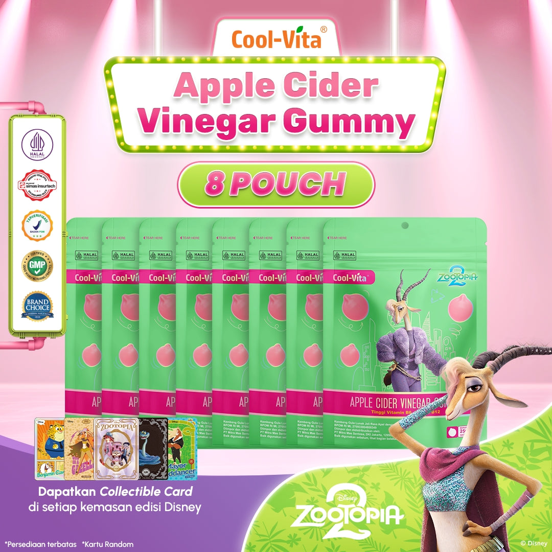 Apple Cider Vinegar Gummy Pouch Zootopia Series