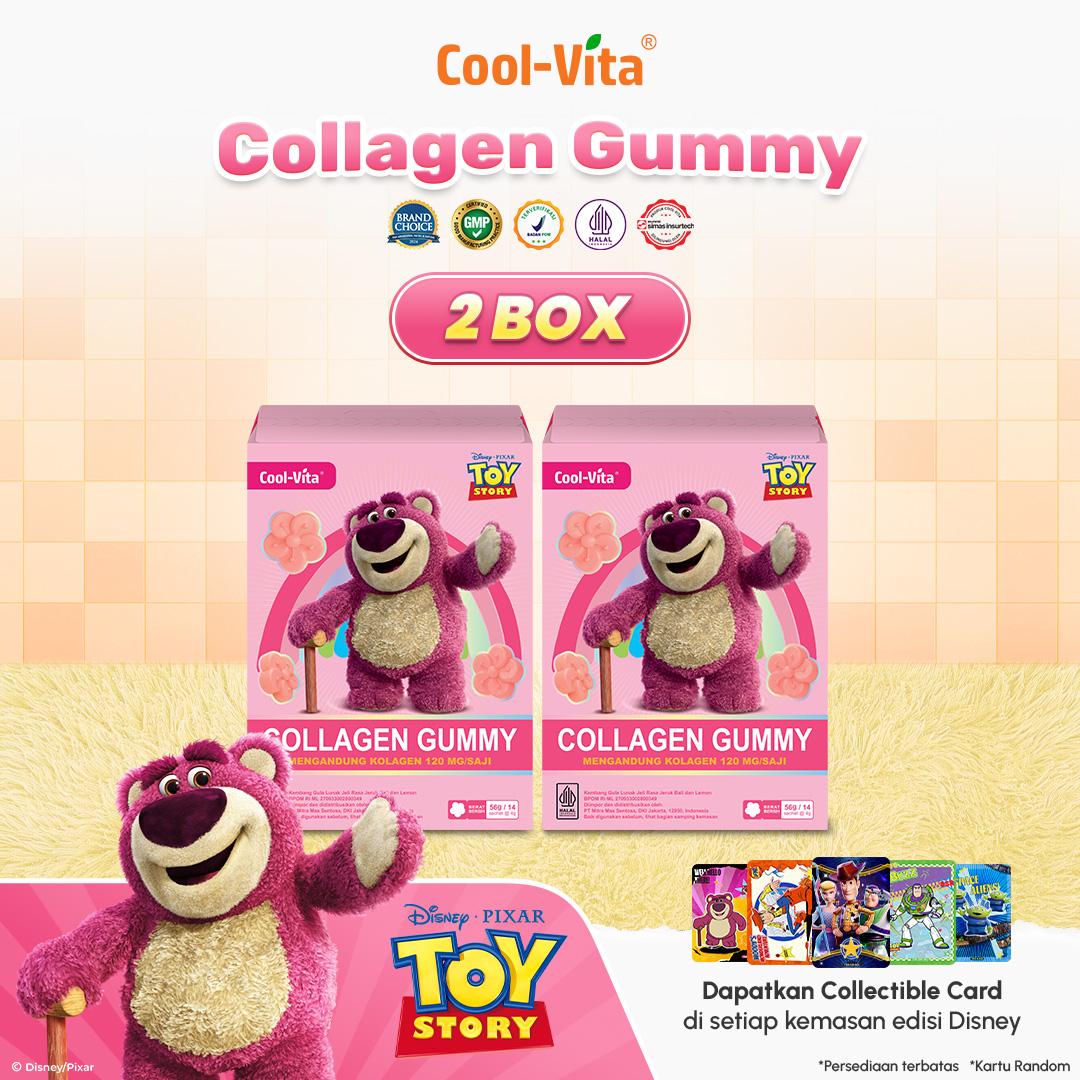 Coolvita Collagen Gummy Disney Toystory Variant 1,2,4,8 Box