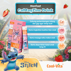 Coolvita Calcium Magnesium Zinc Drink Disney Stitch Box Isi 10 Sachet (All In One) - Special Programs