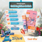 Coolvita Calcium Magnesium Zinc Drink Disney Stitch Box Isi 10 Sachet (All In One) - Special Programs