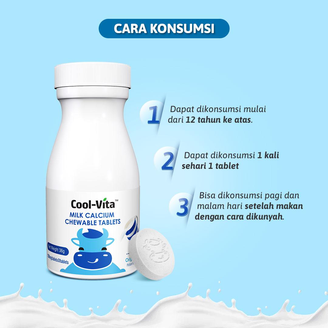 Coolvita 3 Botol Chewable Calcium