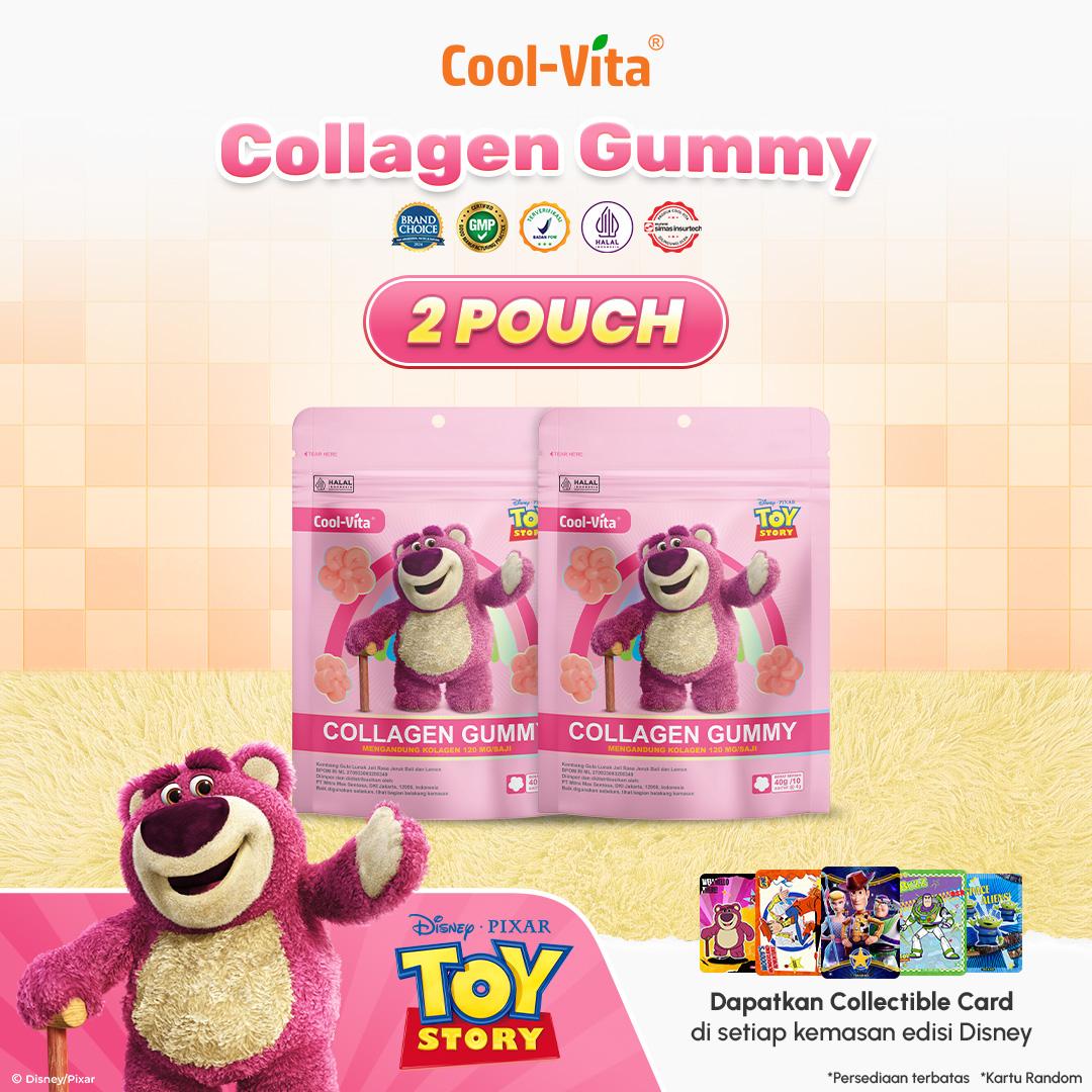 Coolvita Collagen Gummy Disney Toystory Variant 1,2,4,8 Pouch