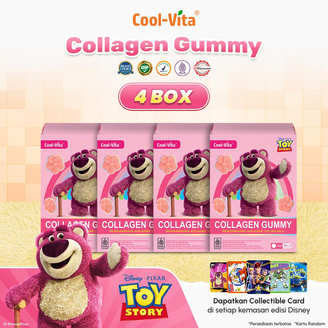 Coolvita Collagen Gummy Disney Toystory Variant 1,2,4,8 Box