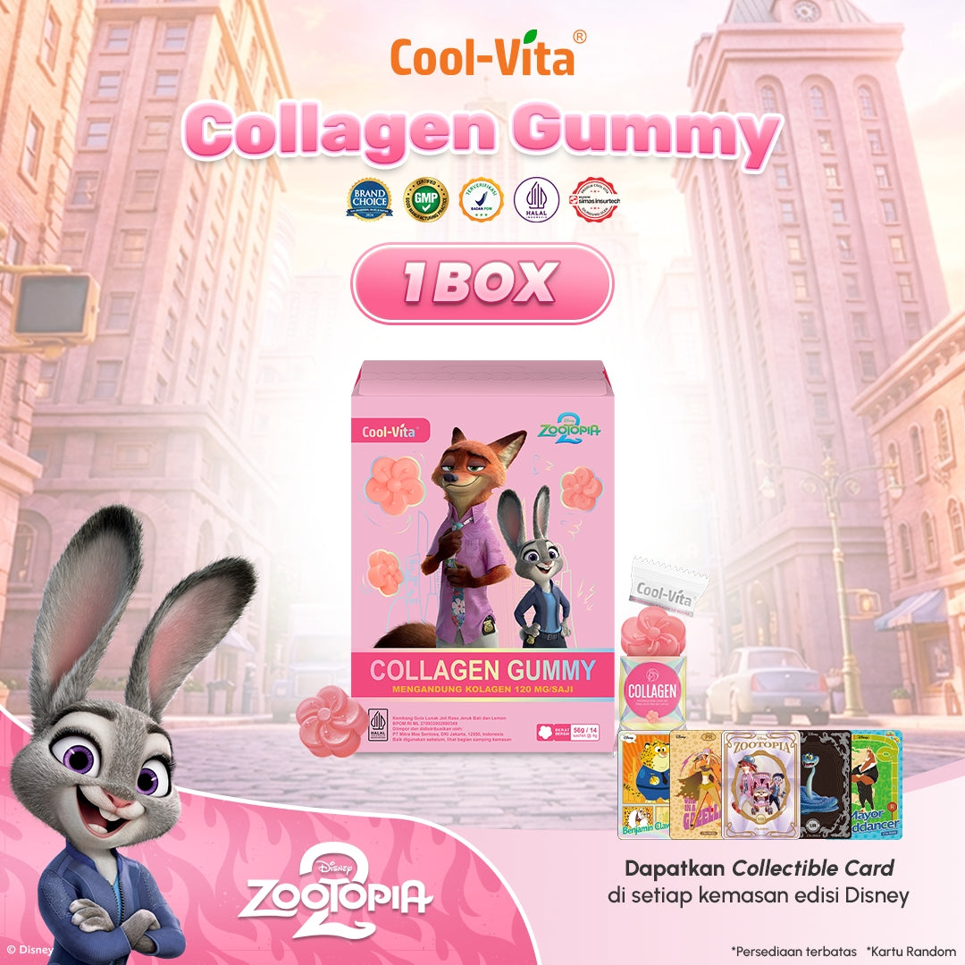 Coolvita 胶原蛋白软糖套 Zootopia2 1盒