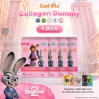 Coolvita Collagen Gummy Sleeve Zootopia2 4 Box
