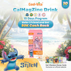 Cool-Vita Calcium Magnesium Zinc Drink Disney Stitch Special Programs