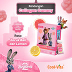 CoolVita Collagen Gummy 3 Box Disney Zootopia2 + 2 Pouch Collagen Gummy