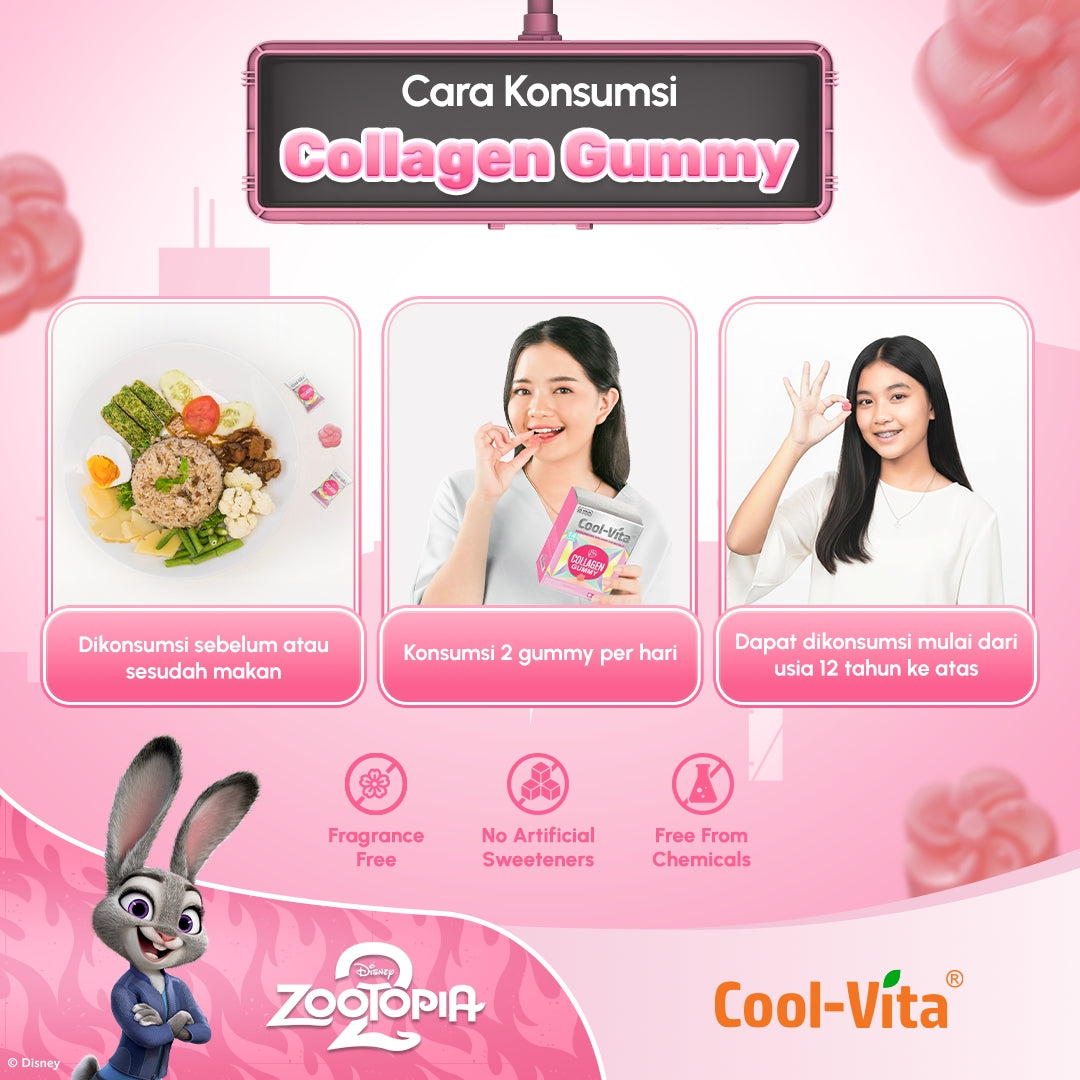 CoolVita Collagen Gummy Box Disney Zootopia2