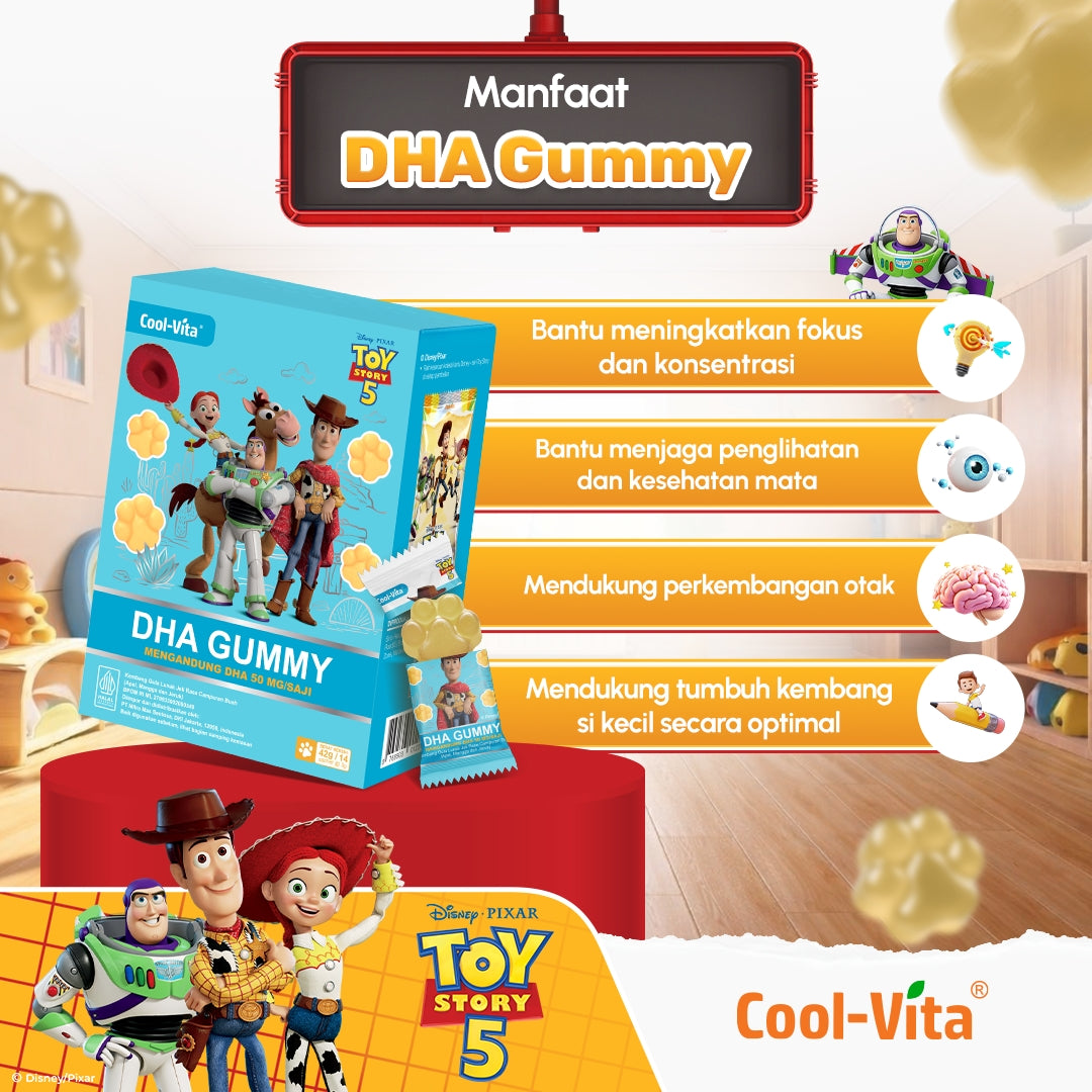 Coolvita DHA Gummy Box Disney Toystory