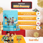 Coolvita DHA Gummy Disney Toystory Pouch