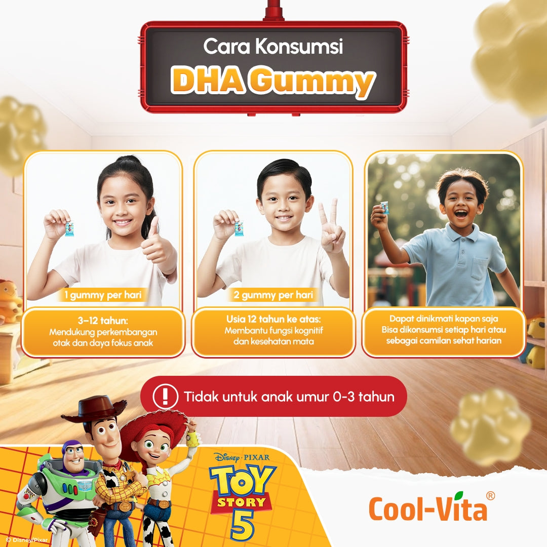 Coolvita DHA Gummy Box Disney Toystory