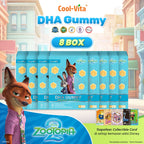 CoolVita DHA Gummy 8 Box Disney Zootopia2