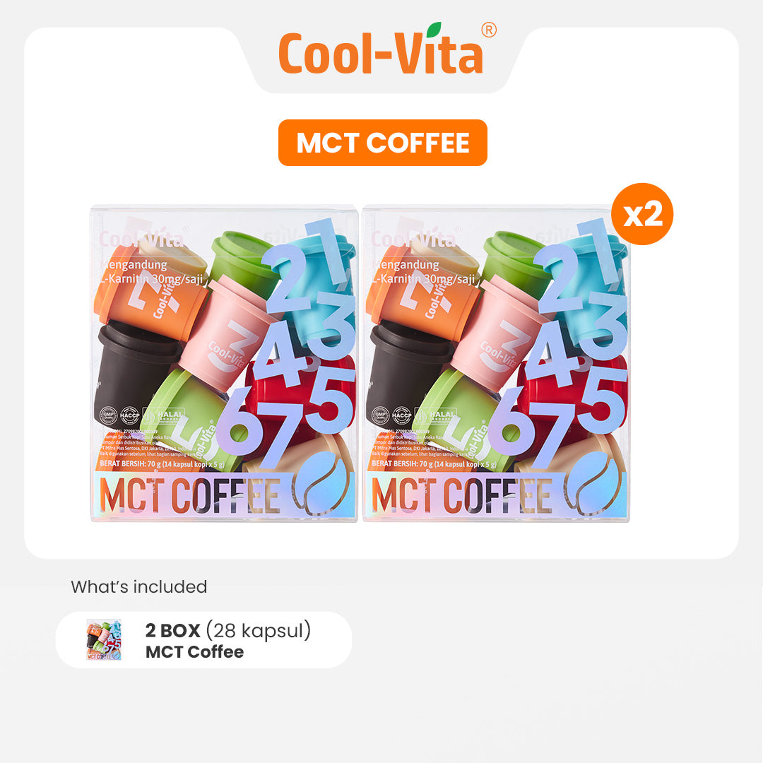MCT Coffee 14 Kapsul (7 Rasa)