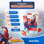 Coolvita Calcium Magnesium Zinc Drink Disney Spiderman Box Isi 10 Variants 1,2,4,8