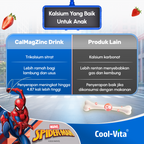 Coolvita Calcium Magnesium Zinc Drink Disney Spiderman Box Isi 10 Variants 1,2,4,8