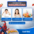 Coolvita Calcium Magnesium Zinc Drink Disney Spiderman Box Isi 10 Variants 1,2,4,8