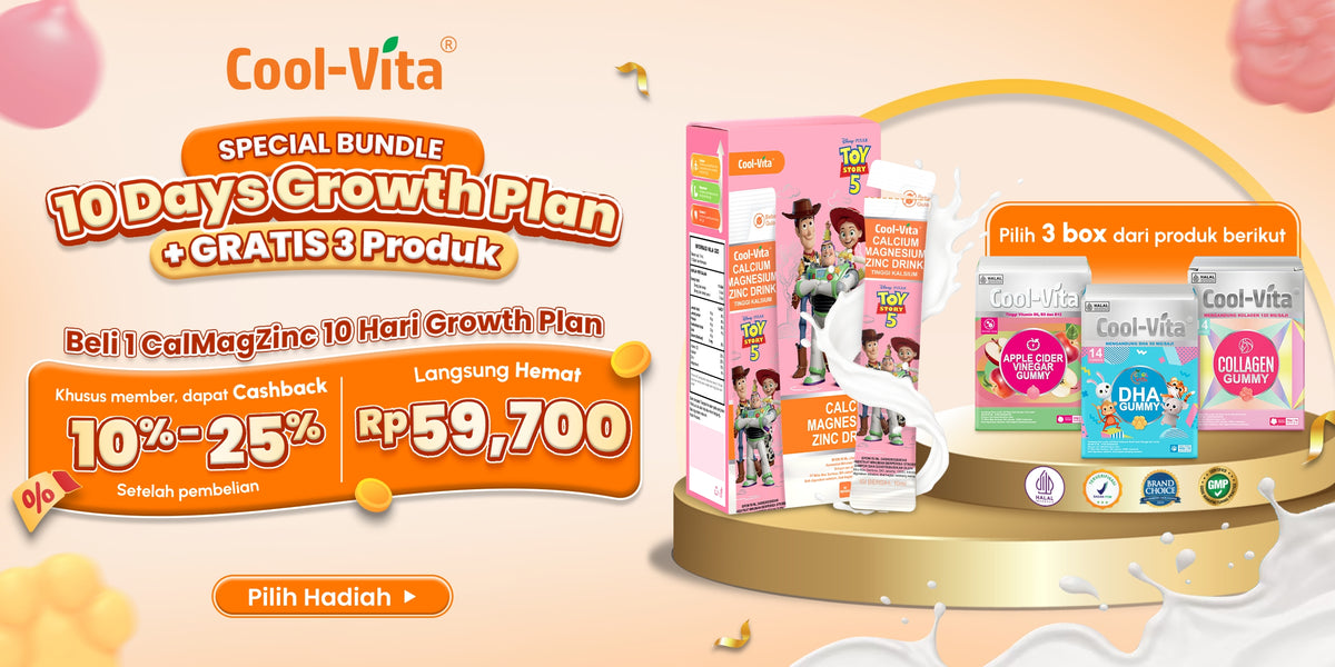 Growth Plan 10 Hari, gratis 3 produk Non-IP