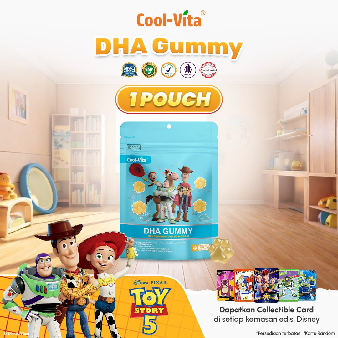 Coolvita DHA Gummy Disney Toystory Pouch