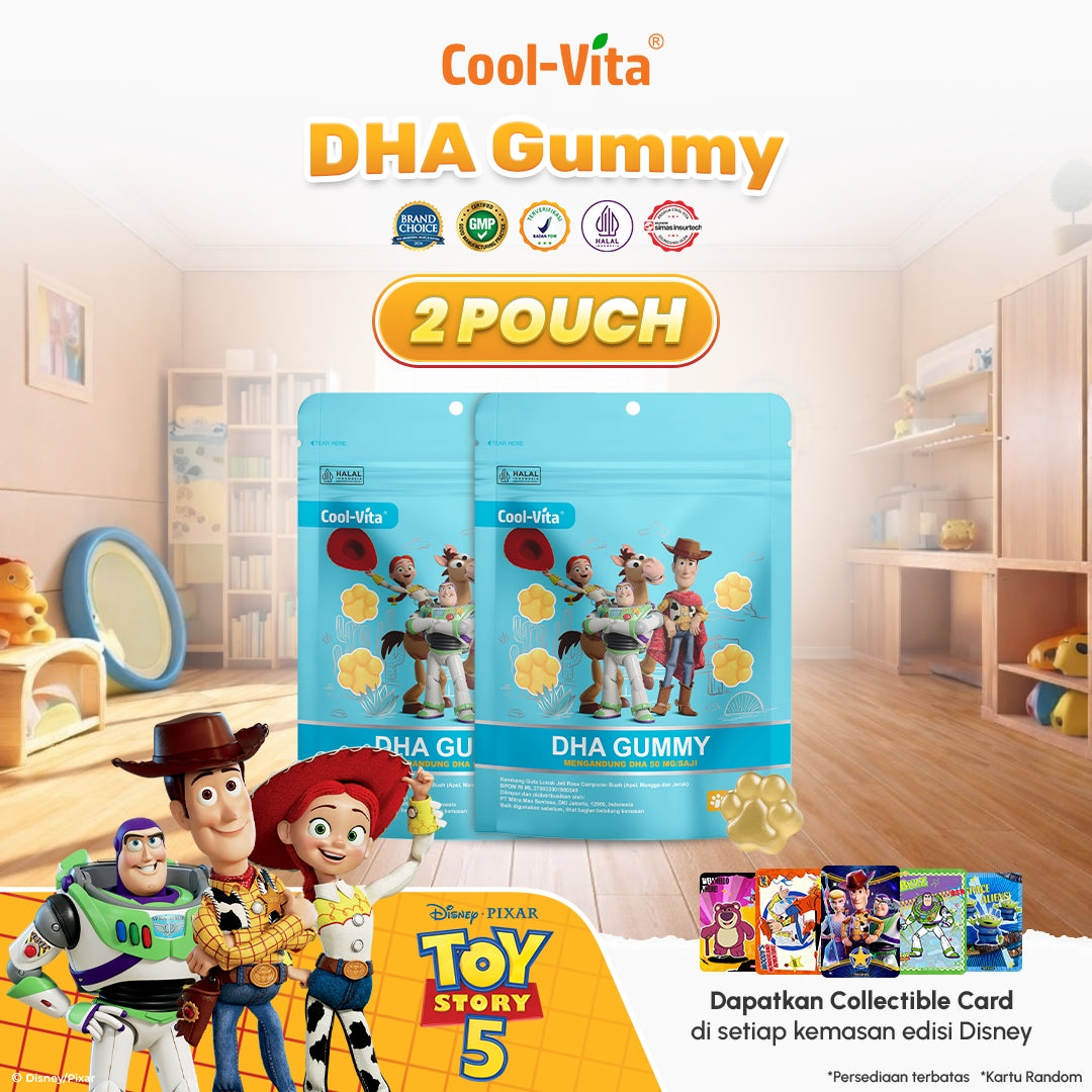 Coolvita DHA Gummy Disney Toystory Pouch