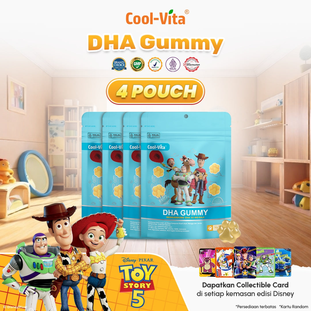 Coolvita DHA Gummy Disney Toystory Pouch
