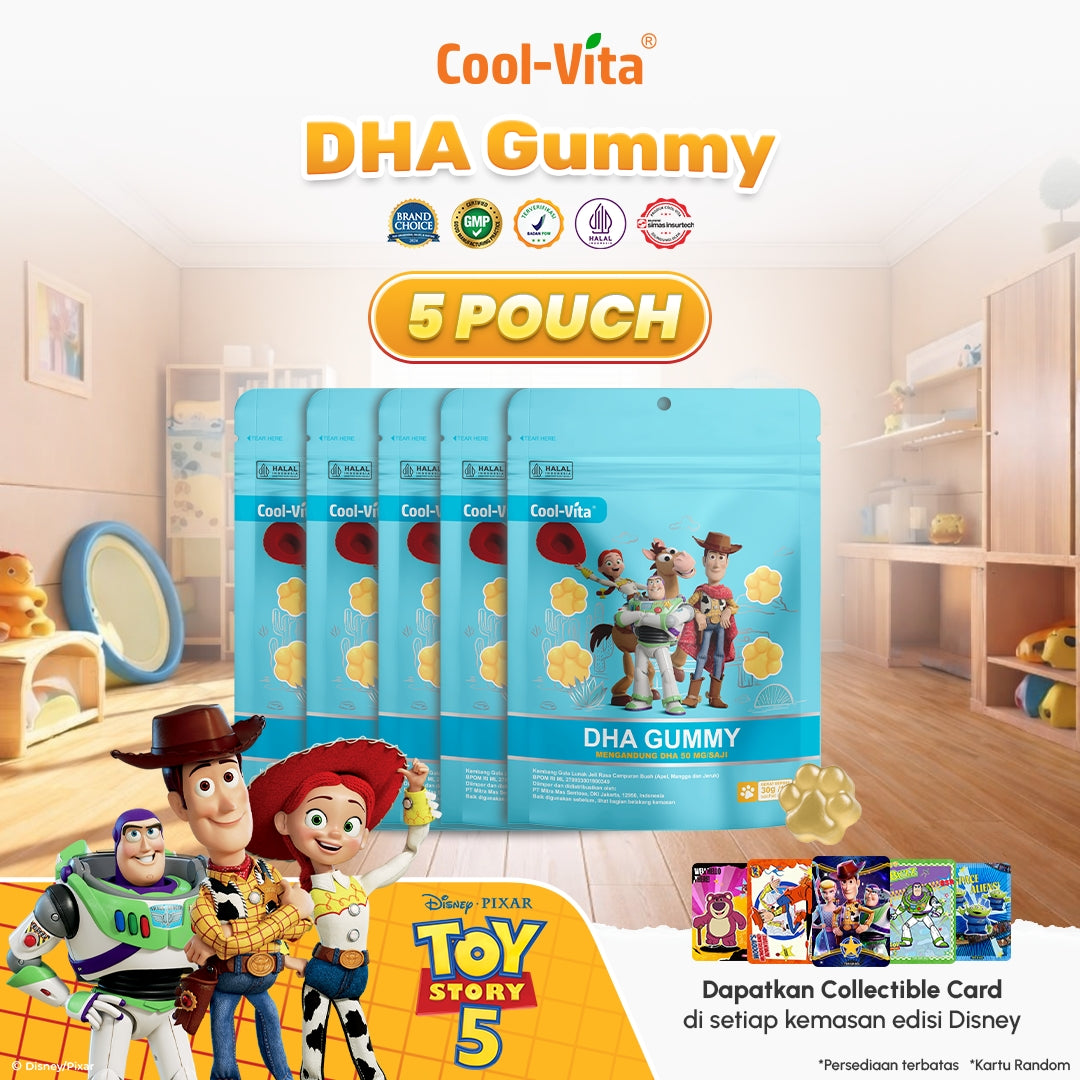 Coolvita DHA Gummy Disney Toystory Pouch