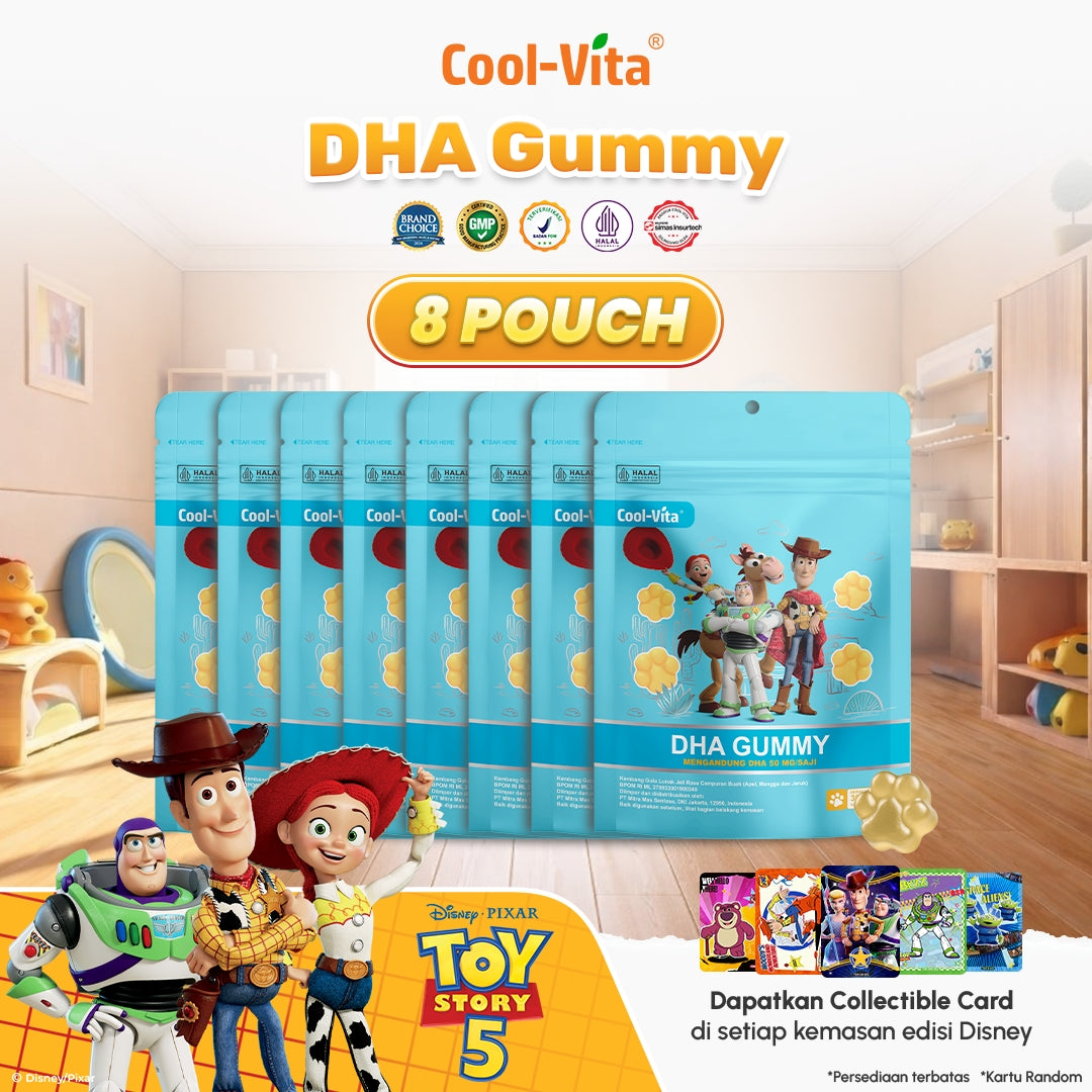 Coolvita DHA Gummy Disney Toystory Pouch
