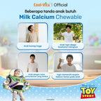 CoolVita Disney Spiderman 1 Botol Calcium Chewable 30 Tablet Kunyah Vitamin Tinggi Rasa Susu Bantu Tinggi dan Dukung Pertumbuhan Tulang Secara Optimal untuk Anak dan Dewasa