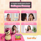 Coolvita Collagen Gummy Disney Toystory Variant 1,2,4,8 Box
